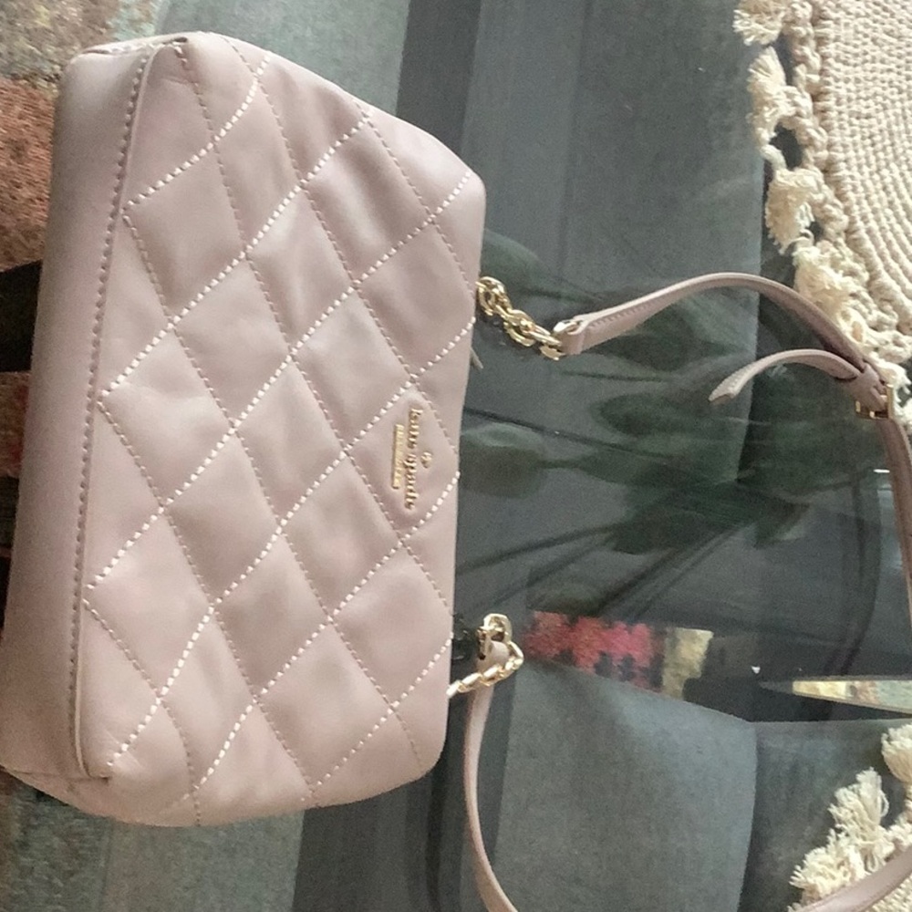Kate Spade crossbody beige color- dust bag included